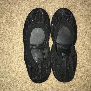 Sparkly Black Yosi Samra Flats